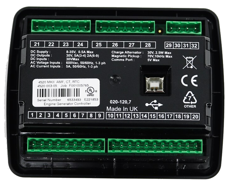 Módulo de control DSE 4520 MKII AMF
