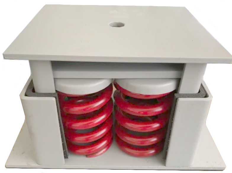 SOPORTE ANTIVIBRATORIO TIPO RESORTE