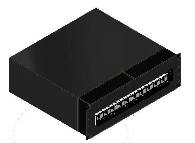 TABLERO RACK BYPASS PARA UPS 1/3/6/10KVA 1F 220V CON DISTRIBUCIÓN