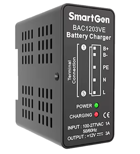 [BAC1203VE] CARGADOR DE BATERÍAS SMARTGEN 12V - 3A